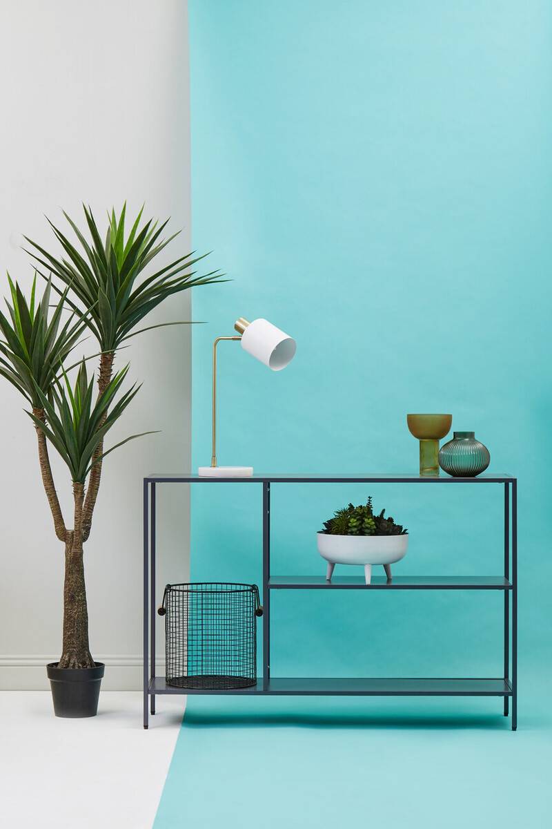 Acero Grey Console Table