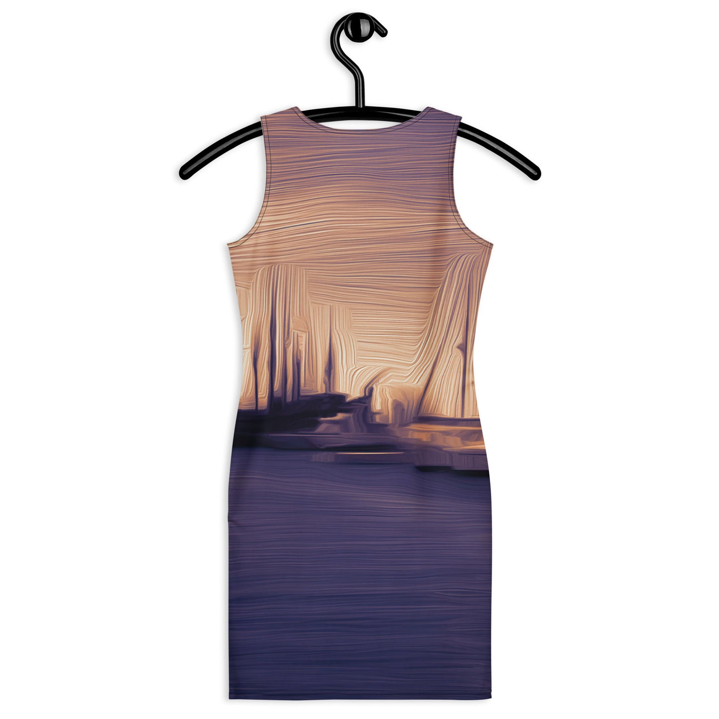 The Sleeping Yachts (at Sunset) - Womens Bodycon Dress
