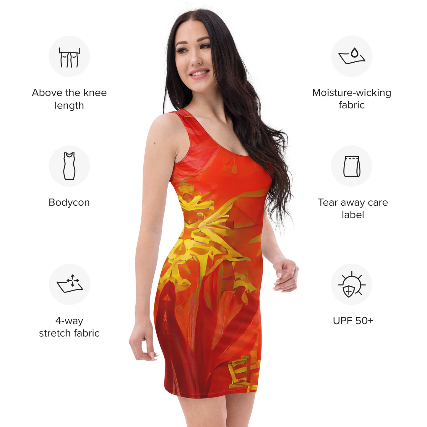 Qízhì - Womens Bodycon Dress
