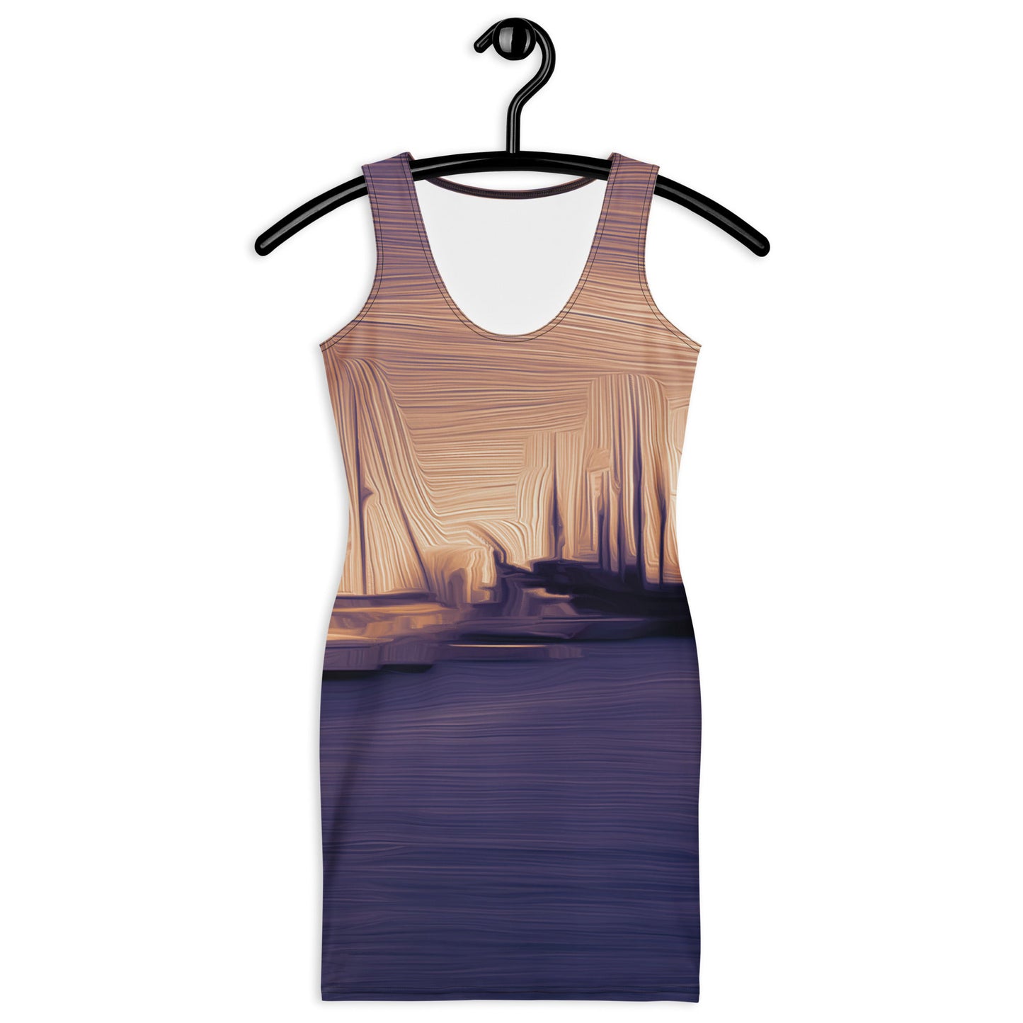 The Sleeping Yachts (at Sunset) - Womens Bodycon Dress
