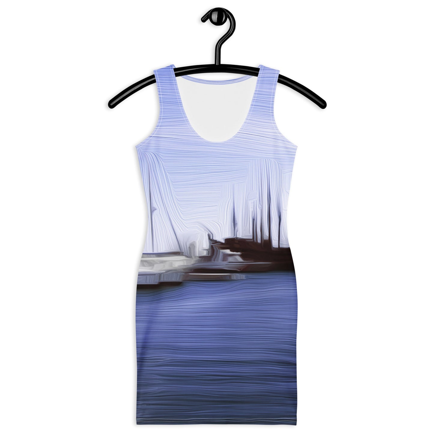 The Sleeping Yachts (at Afternoon) - Womens Bodycon Dress