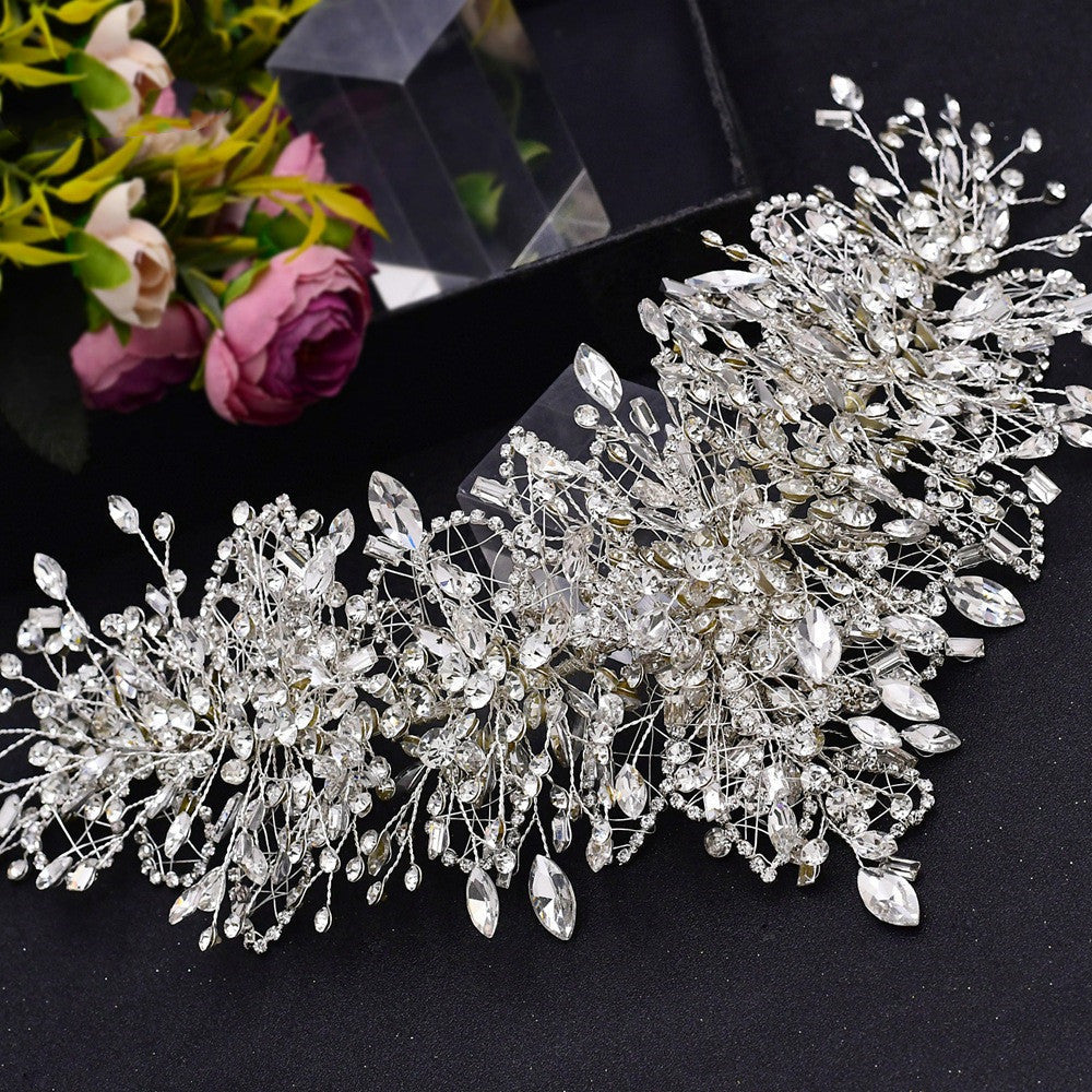 Bridal Full Head Luxury Crystal Wedding Tiara