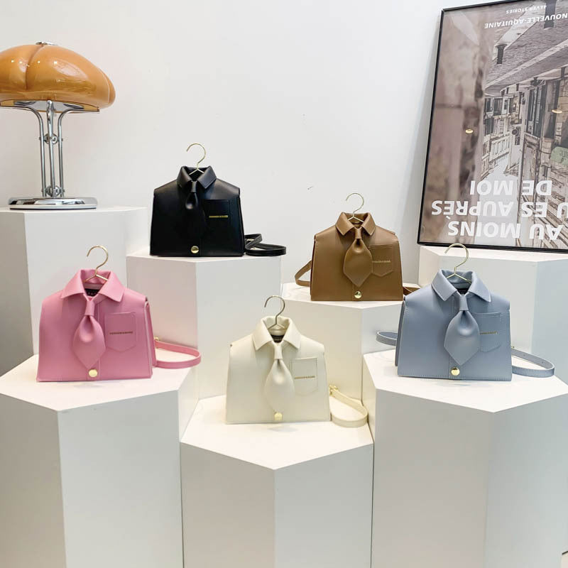 Designer Coat Hanger Clothing Design Cross-body Bag