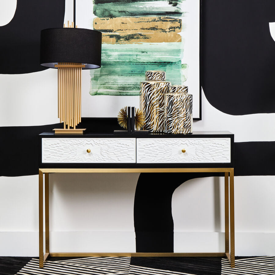 Dumas Two Drawer Console Table