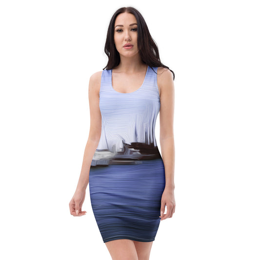 The Sleeping Yachts (at Afternoon) - Womens Bodycon Dress