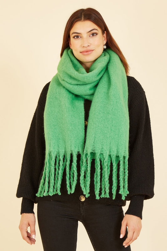 Yumi Green Soft Touch Scarf